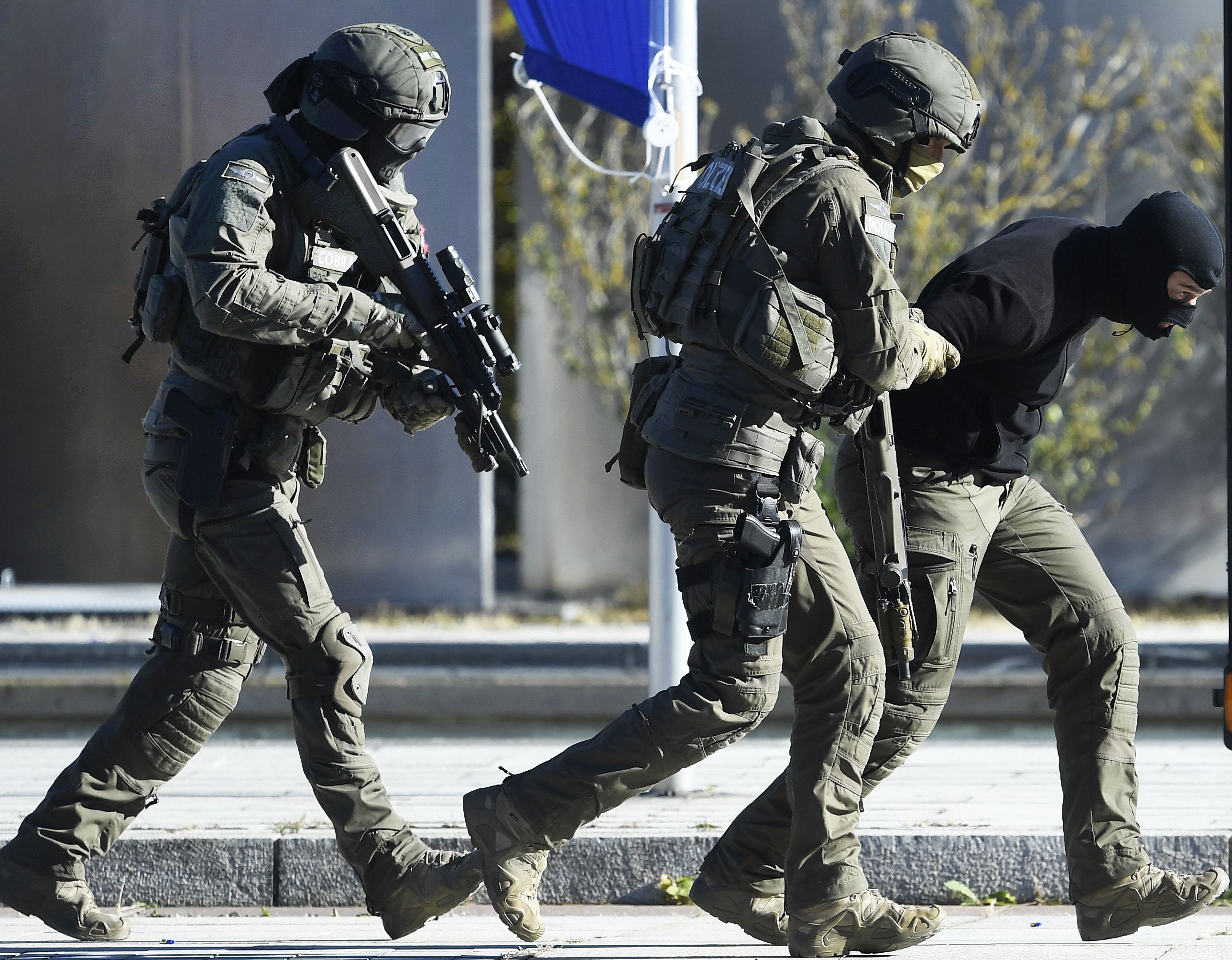 Die Spezialeinheit Cobra der österreichischen Polizei. 