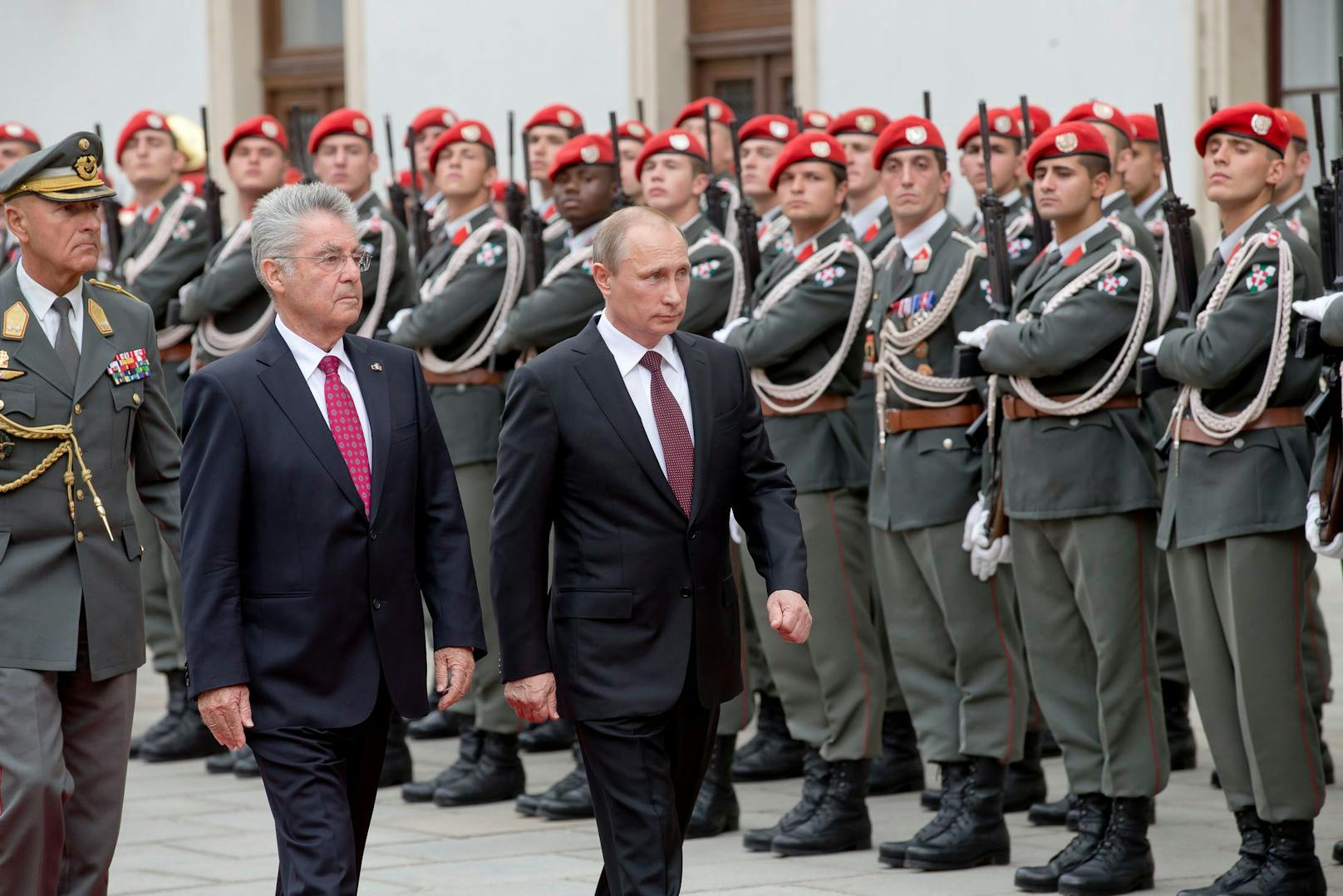 Am 24. Besuch gab es einen Arbeitsbesuch des russischen Präsidenten Wladimir Putin in Wien.