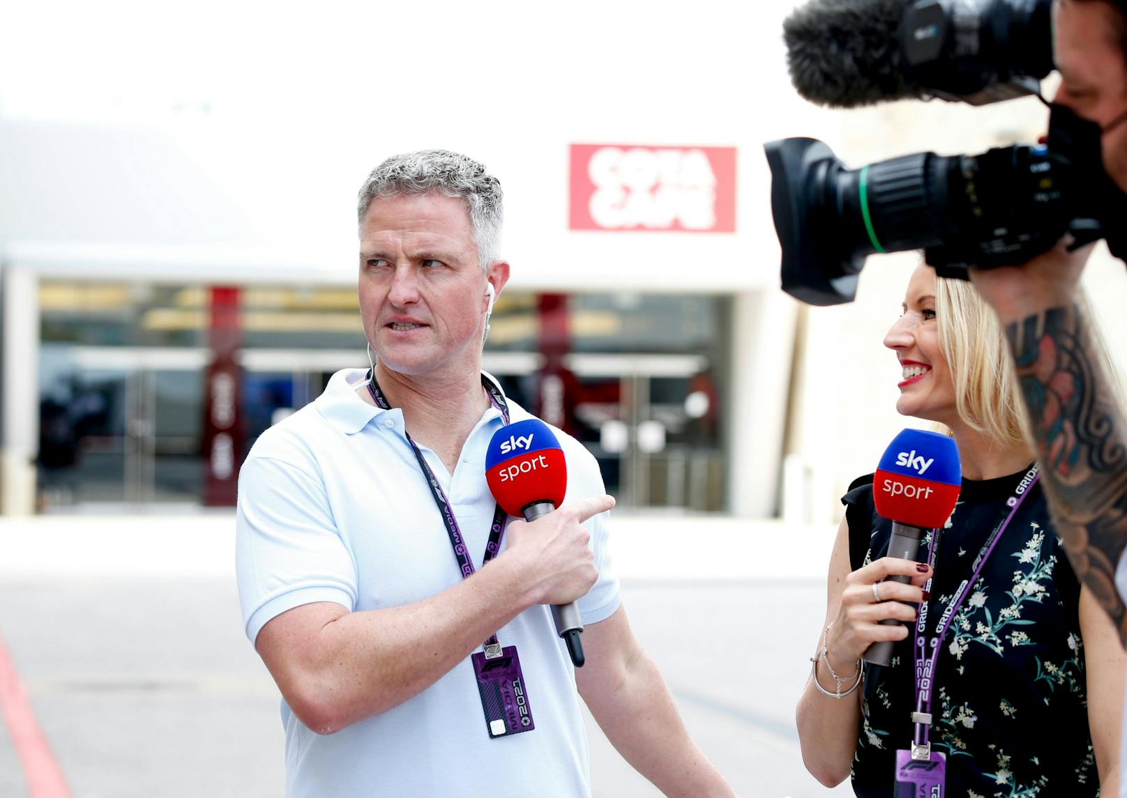 Sky-Experte Ralf Schumacher: Zwischenfall vor Siegerehrung