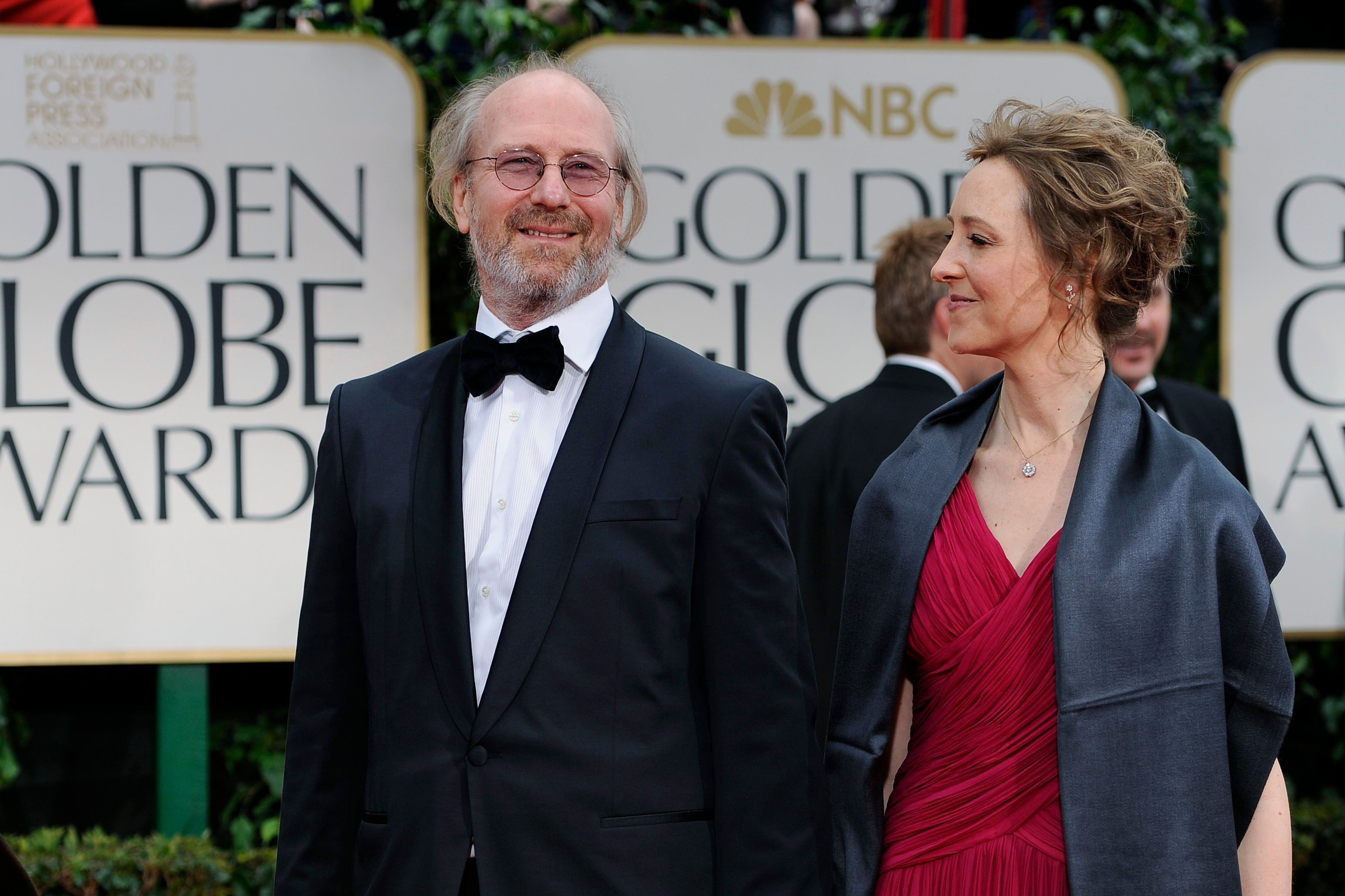WIlliam Hurt und Heidi Henderson bei den Golden Globes 2012.