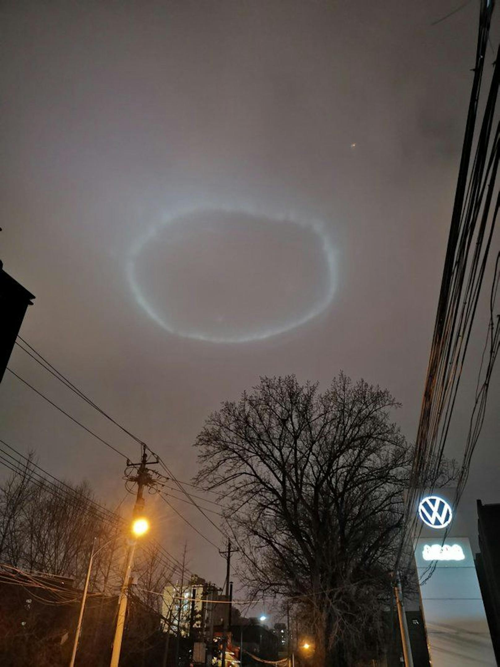 UFO? Mysteriöser Lichtring über Peking gibt Rätsel auf
