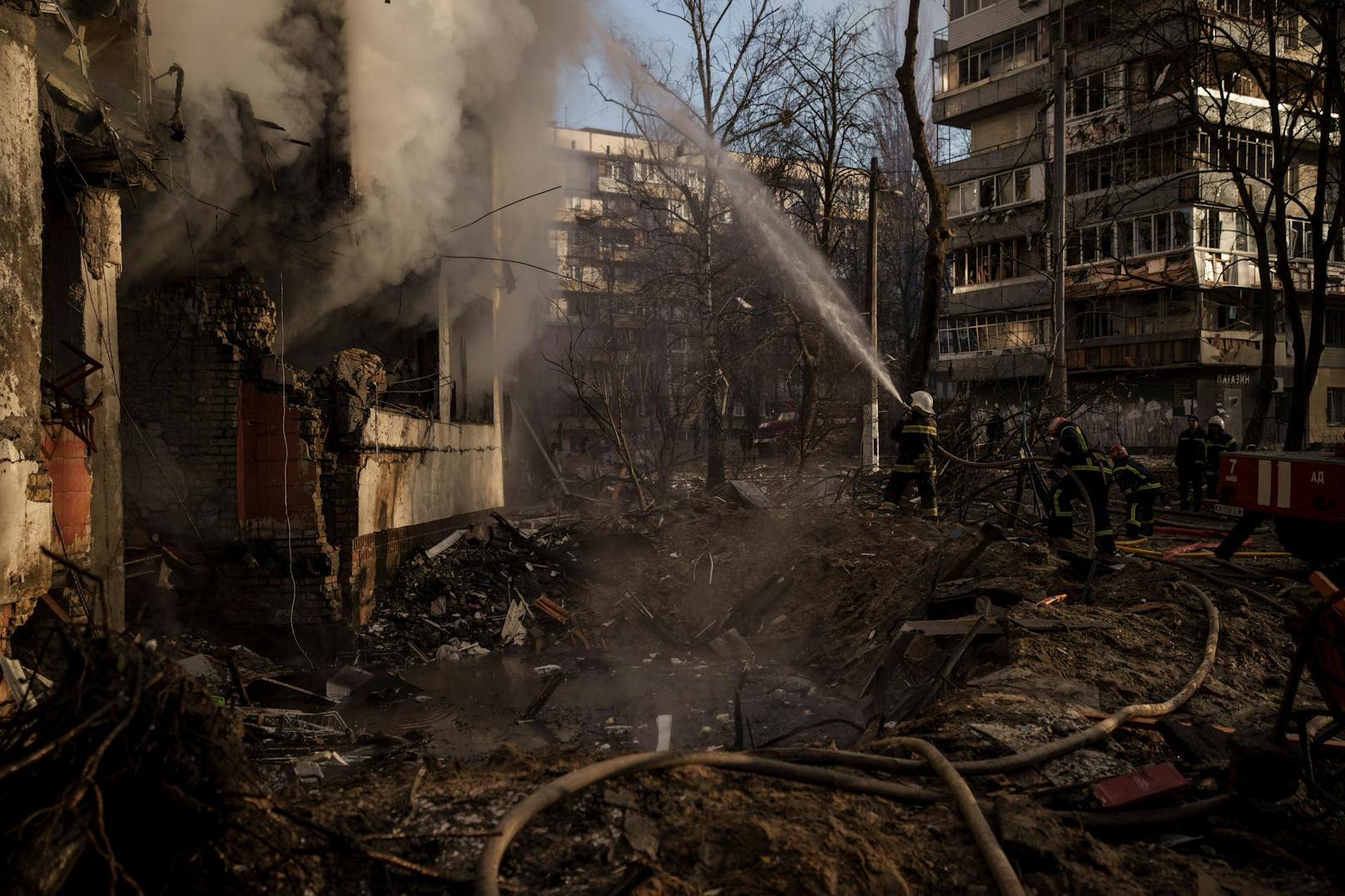 Die russische Armee kesselt die ukrainische Hauptstadt aktuell immer weiter ein.&nbsp;