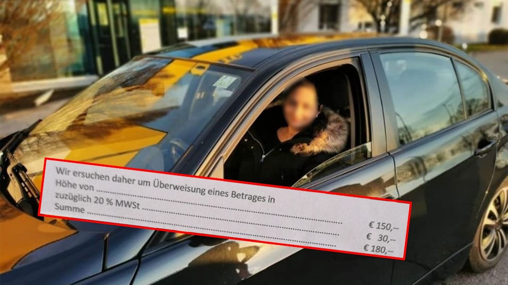 Weil sie nachsehen wollte, wie hoch die Spritpreise einer Tankstelle waren, soll sie nun blechen.