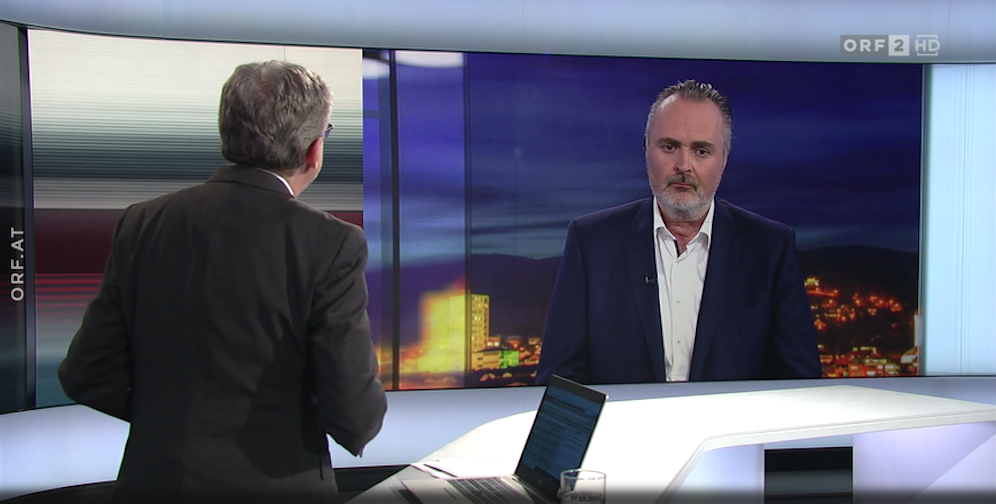 Burgenlands Landeschef <strong>Hans Peter Doskozil</strong> im ORF-