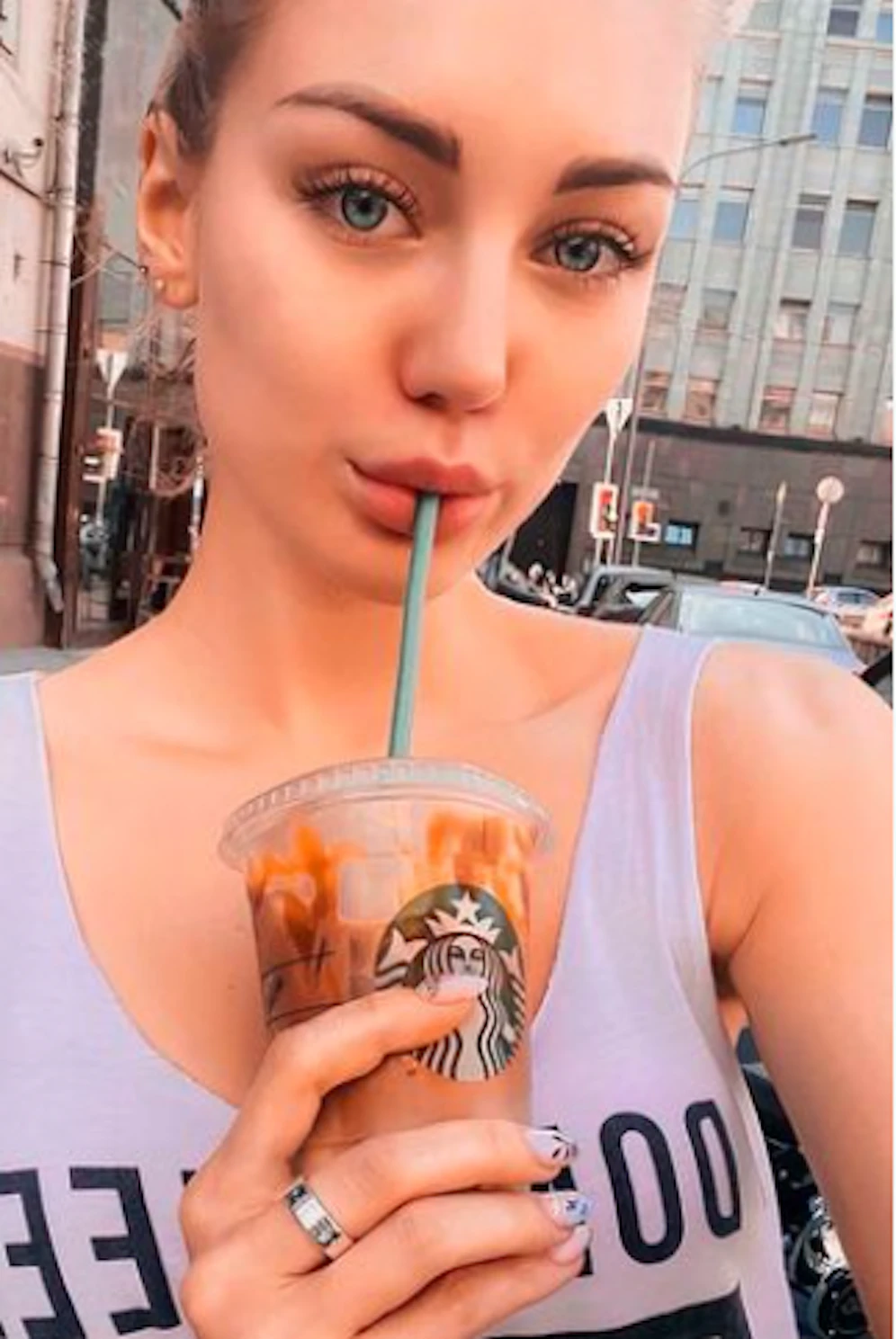 Ist tot in einem Koffer aufgefunden worden: Das russische Model Gretta Vedler (23). 