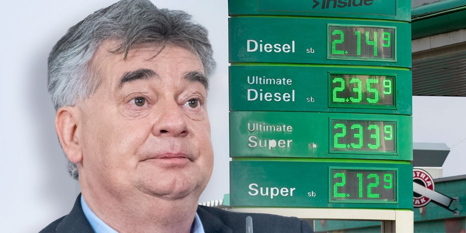Vizekanzler Werner Kogler will angesichts hoher Spritpreise Ölkonzerne strenger kontrollieren.