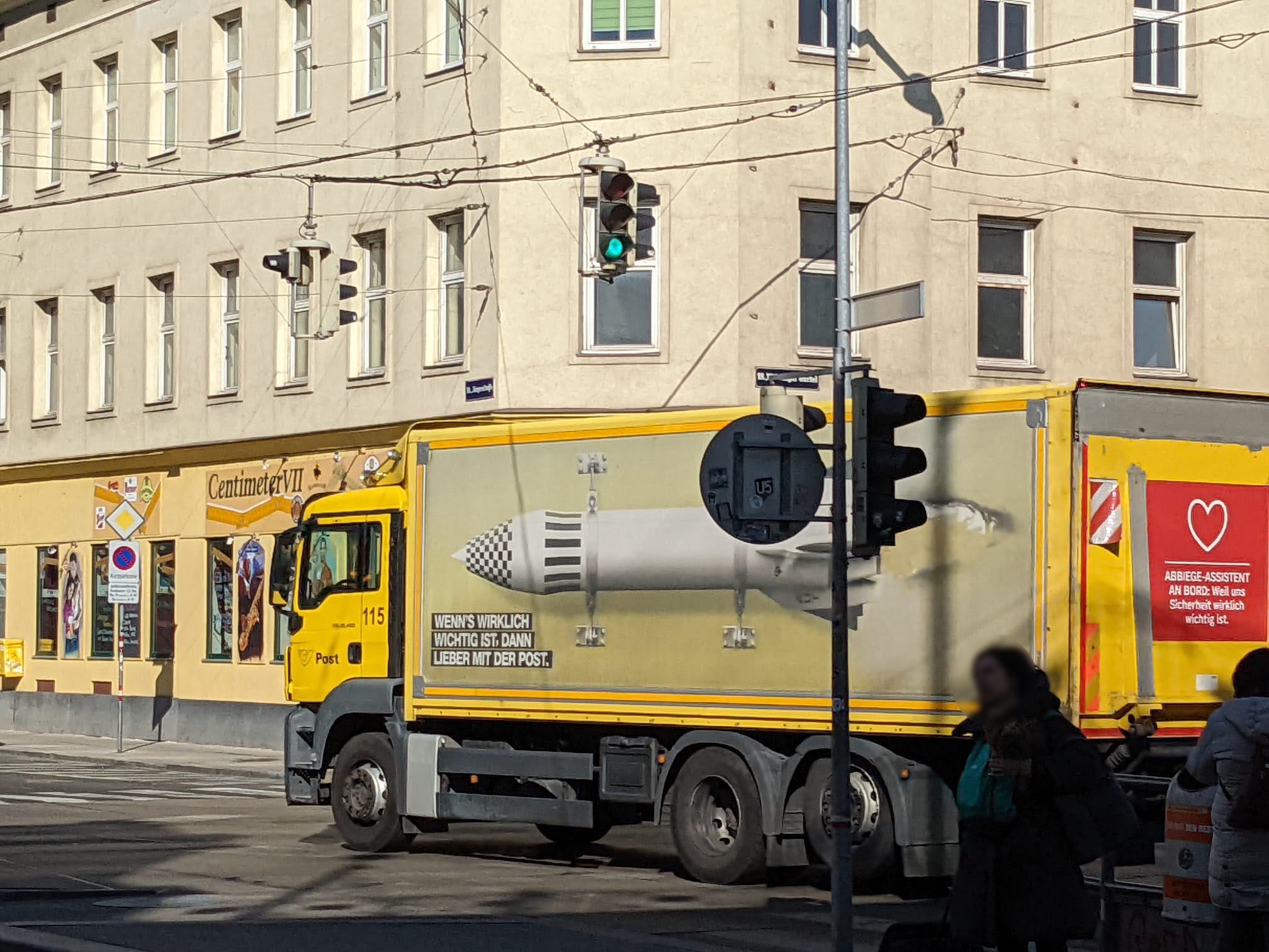 In Wien brachte dieser Post allen etwas – zum Teil auch Empörung.