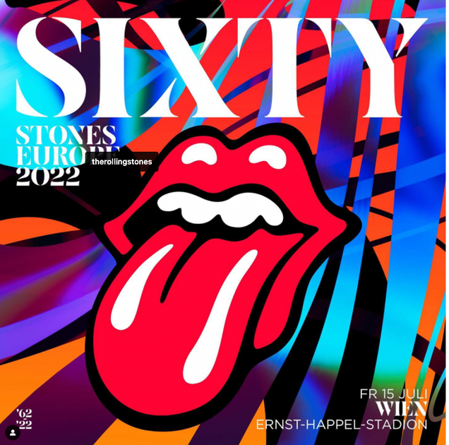 Am 15. Juli sind die Rolling Stones in Wien. 