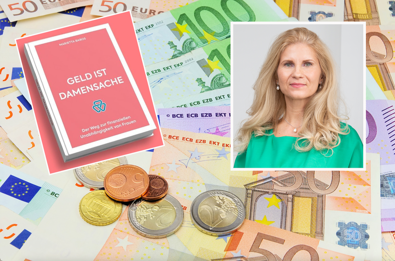 Dr. Marietta Babos veröffentlicht ihr Buch "Geld ist Damensache".
