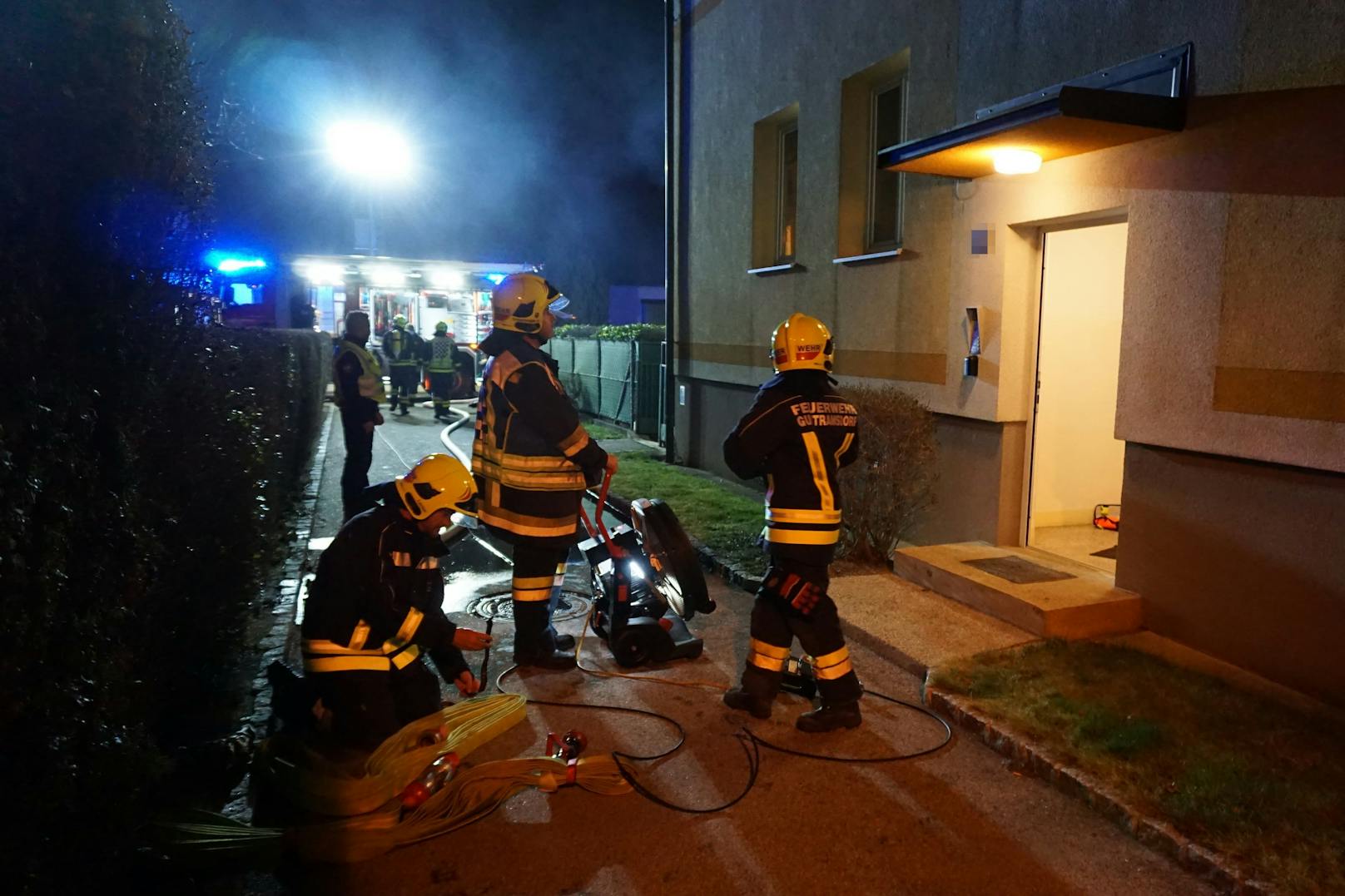 Zimmerbrand in Guntramsdorf