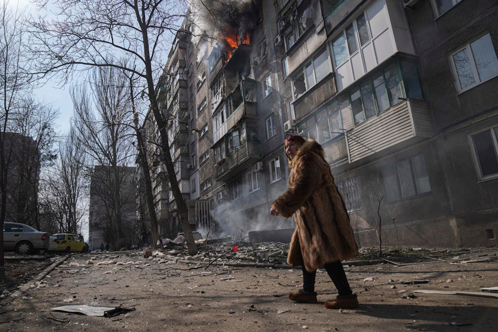 Mariupol  ist zum Symbol der russischen Aggressionen geworden. 