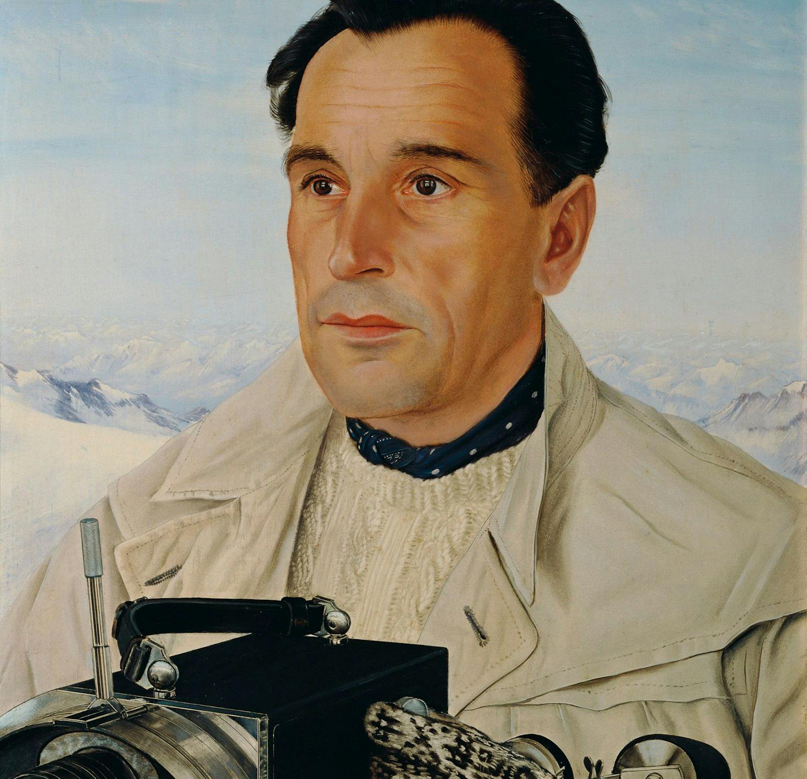 "Luis Trenker mit Kamera", 1938