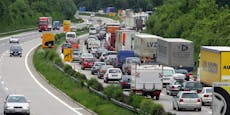 Verkehrskollaps Richtung Wien nach Crash auf der A2