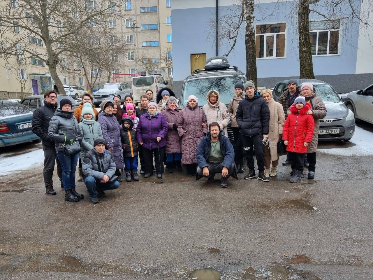 Von den 40 ukrainischen Flüchtlingen leben derzeit 20 in Albertos Wohnung in der Wiener Donaustadt.
