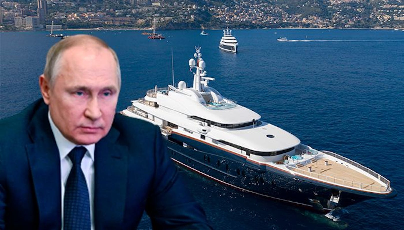 Die Yacht gehört dem russischen Milliardär und Oligarch Wladimir Potanin. Putin hat mit ihm jetzt gebrochen.