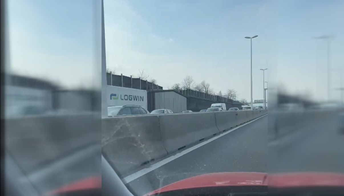 Stau auf der Südosttangente