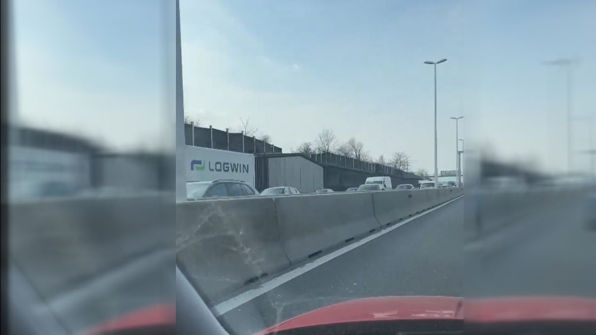 Stau auf der Südosttangente