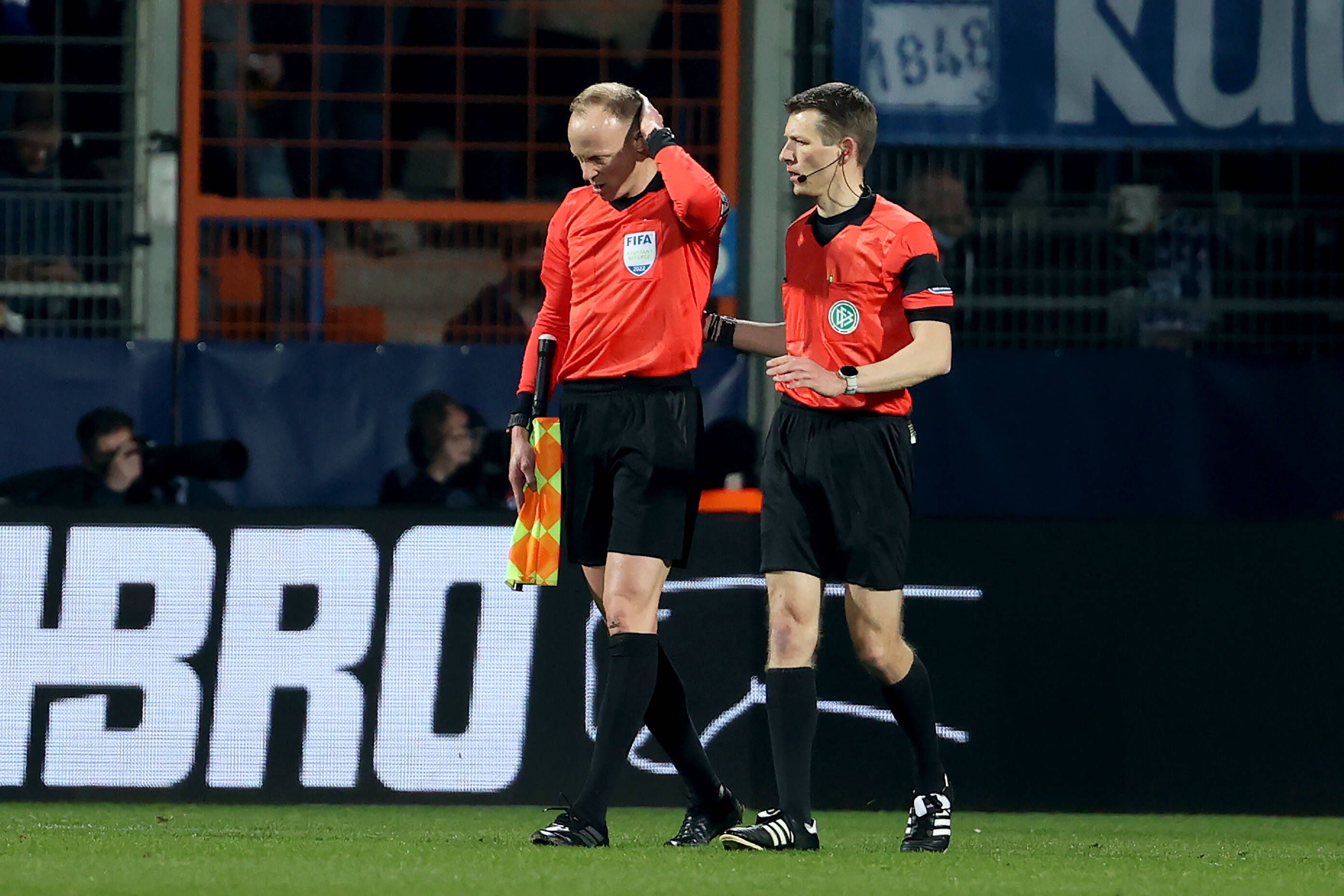 Linienrichter Christian Gittelmann wurde getroffen