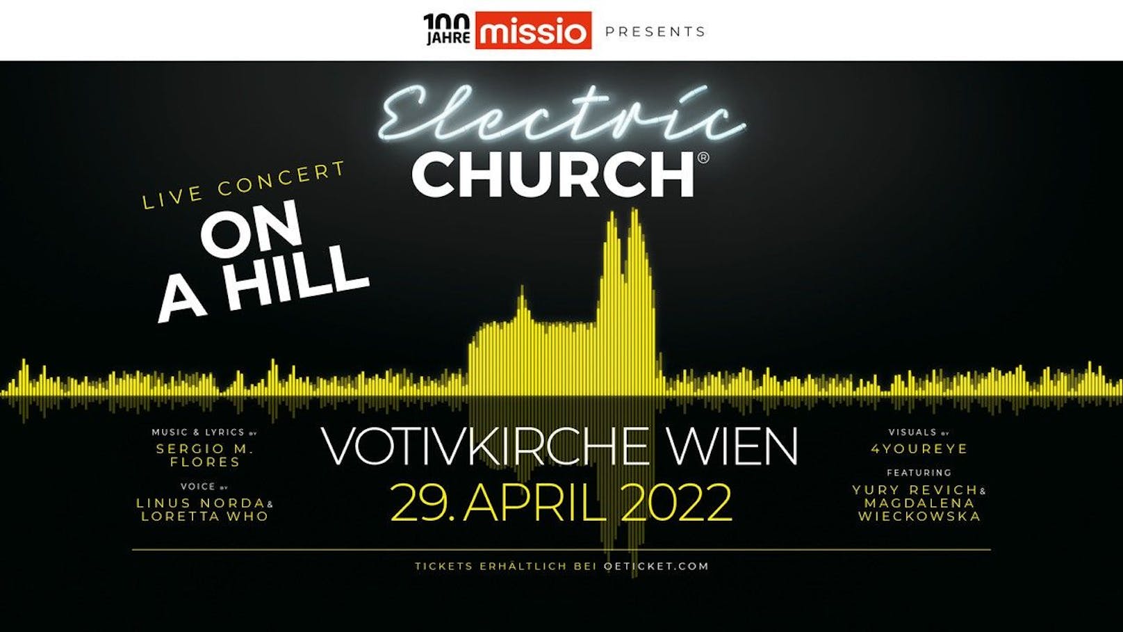 Electric Church bringt die Votiv Kirche am 29. April zum Beben!
