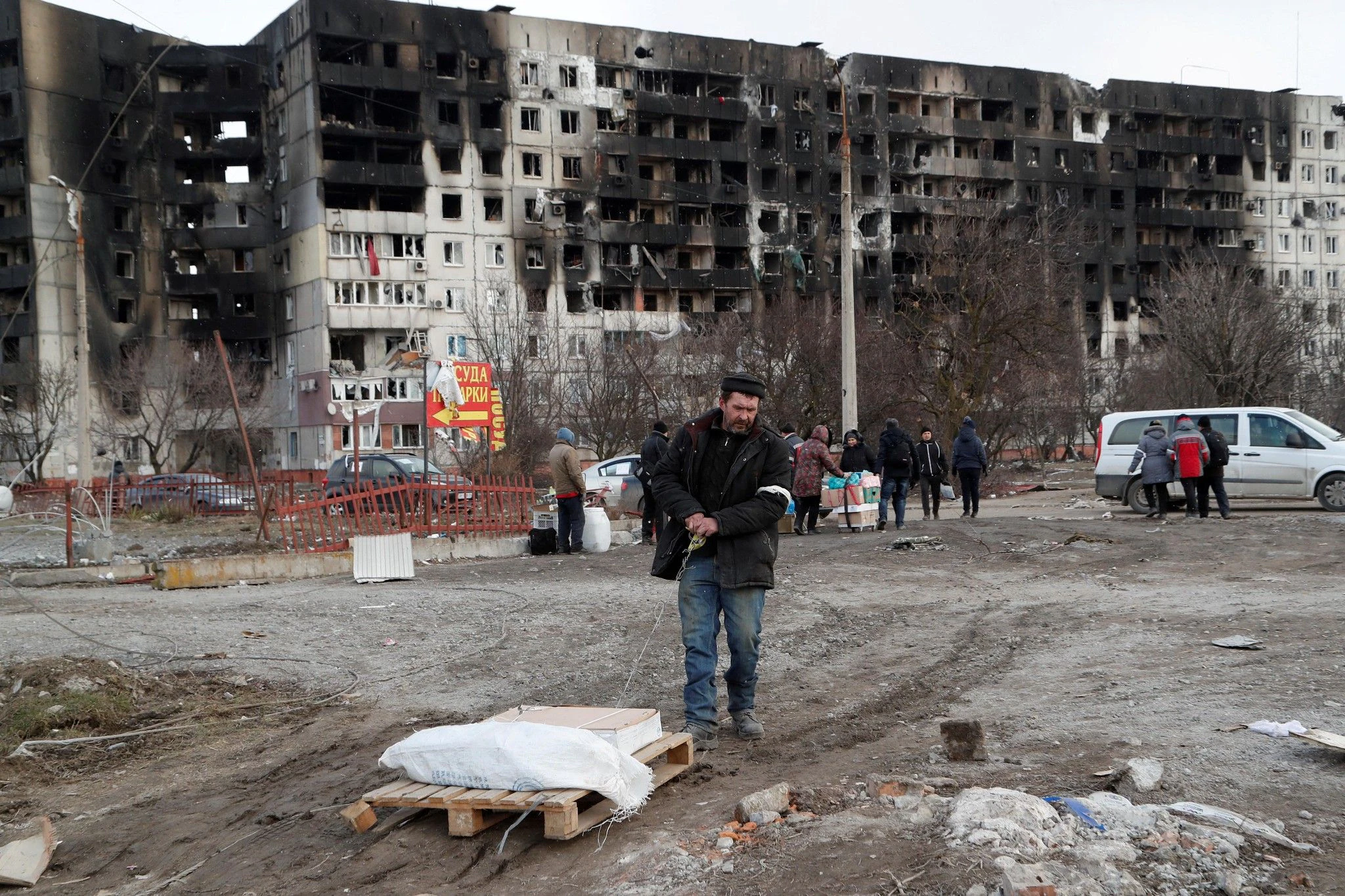 Die UNO äußert sich besorgt über die humanitäre Lage in Mariupol.