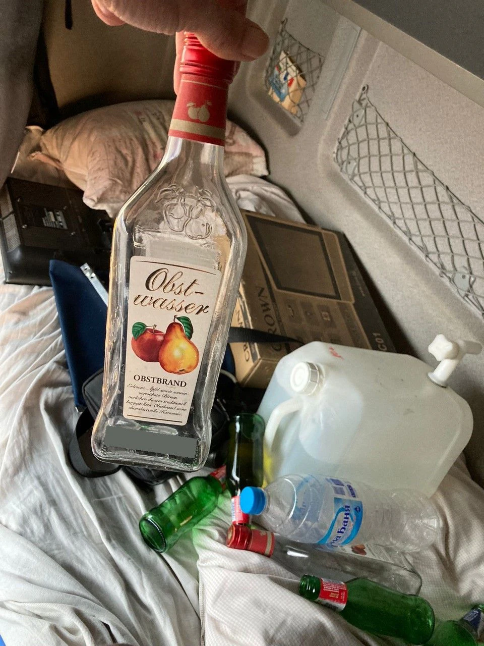 Alkolenker im Lkw