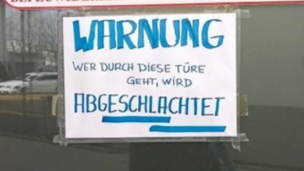 Schild Villach