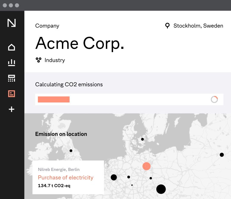 CO2-Rechner für KMU von Normative und Google.