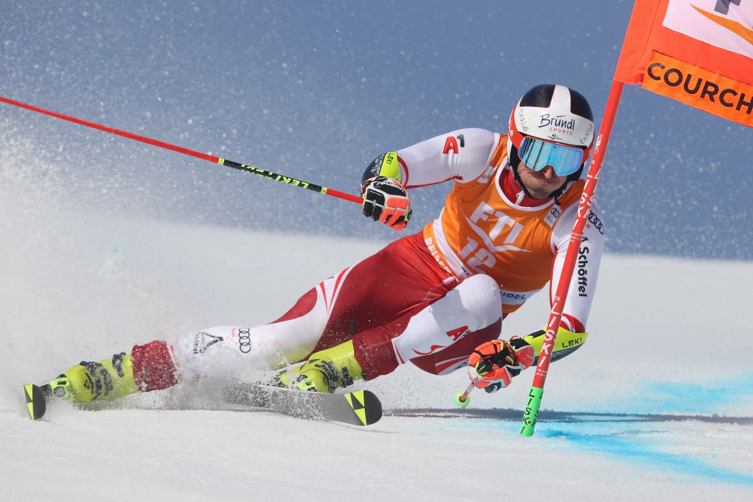 Stefan Brennsteiner in Meribel. 