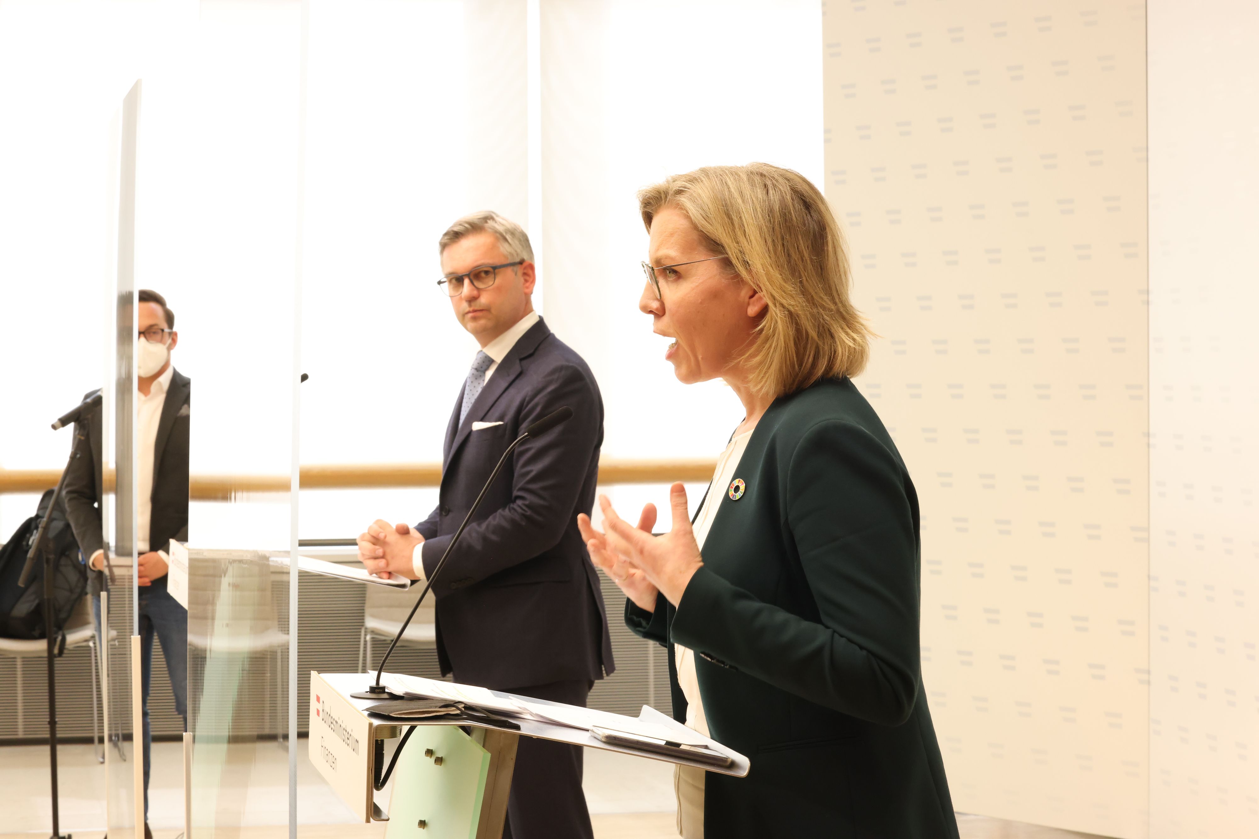 Brunner und Gewessler  präsentierten das 