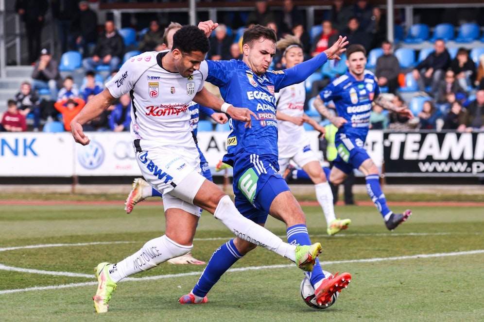 Enger Fight zwischen dem LASK und Hartberg.