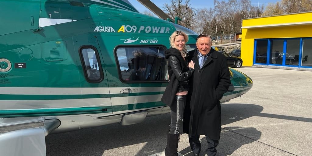 "Bienchen" und Richard Lugner