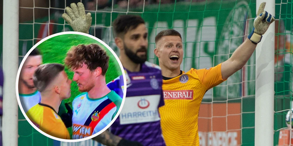 Austria-Keeper Patrick Pentz.