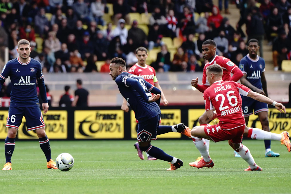 Neymar jr. macht gegen Monaco keinen Stich.