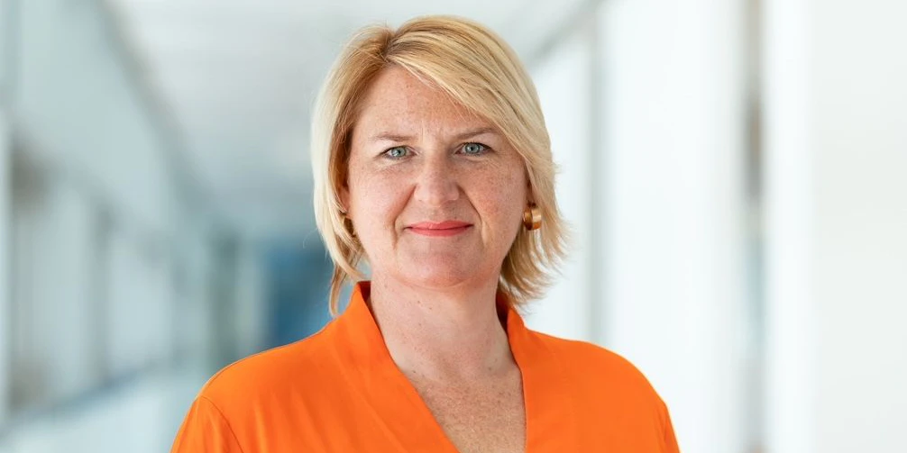 Die Grüne Landessprecherin Helga Krismer.