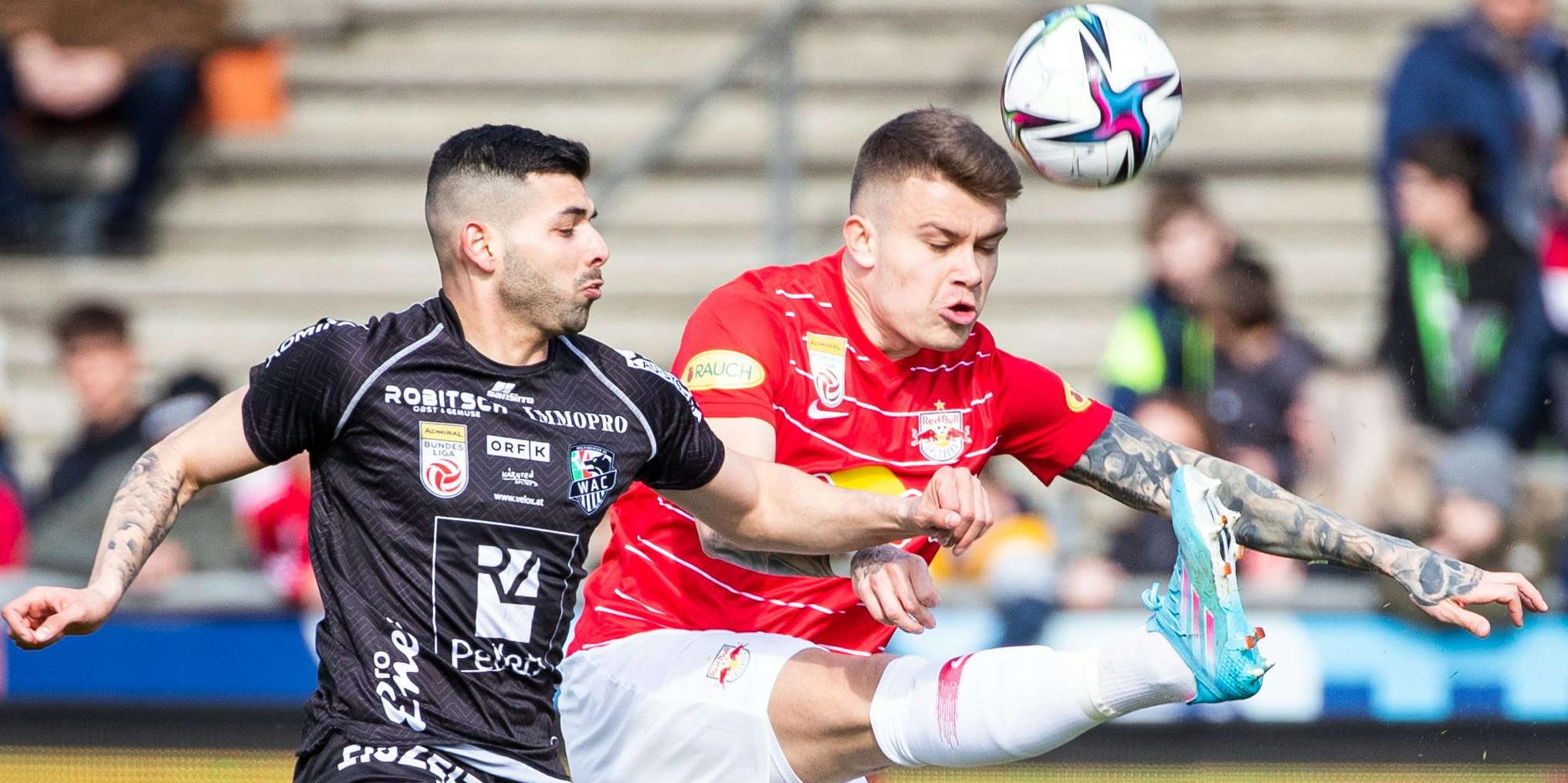 Salzburg ließ gegen den WAC nichts anbrennen.