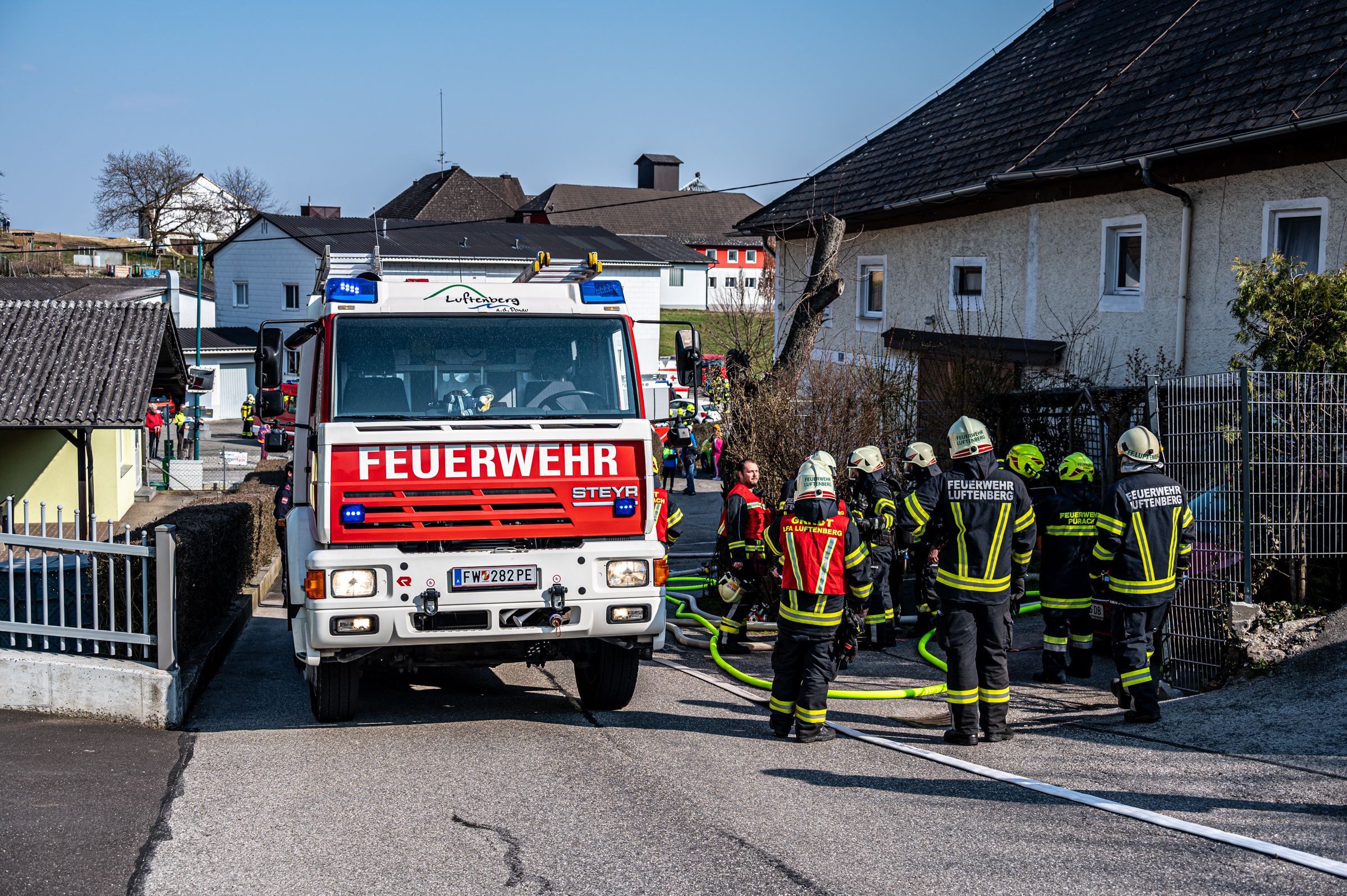 Der Brand konnte rasch unter Kontrolle gebracht werden.