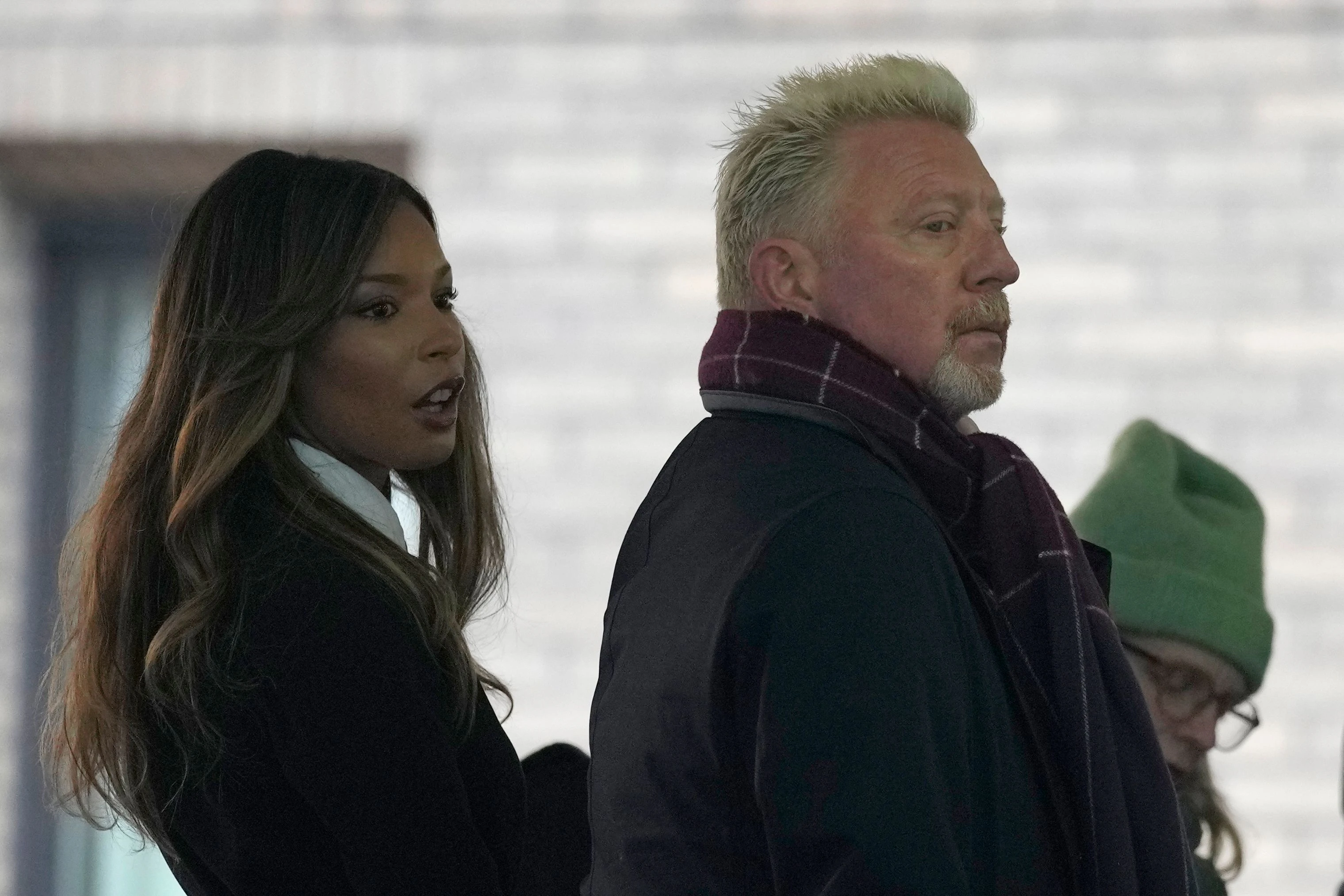 Boris Becker und seine Freundin.