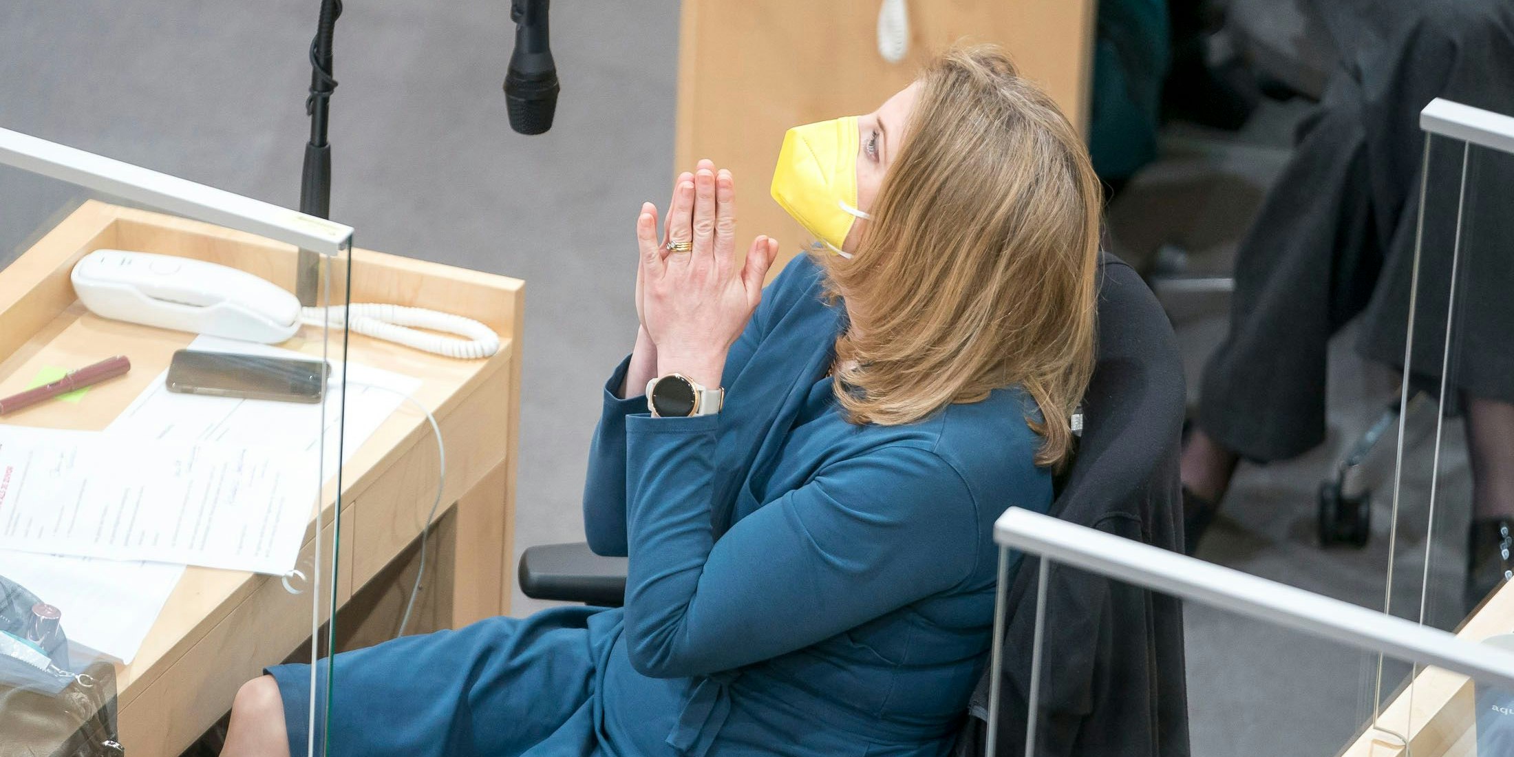 Hofft auf ein baldiges Abklingen der Symptome: NEOS-Vorsitzende Beate Meinl-Reisinger.