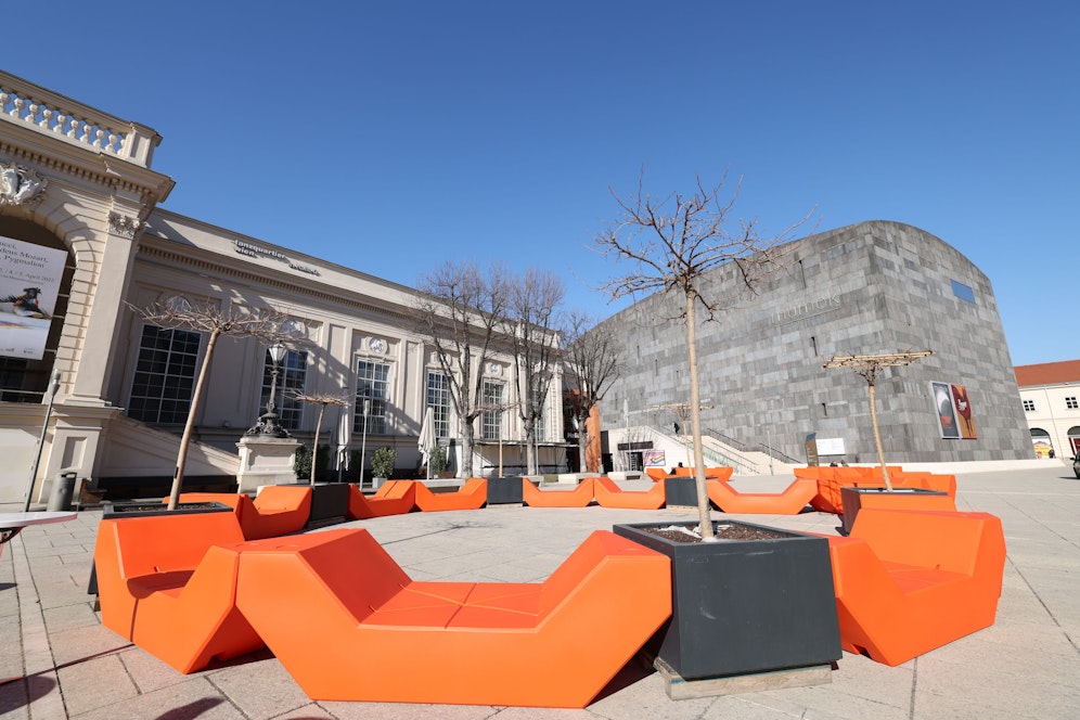 Im Museumsquartier befindet sich der 