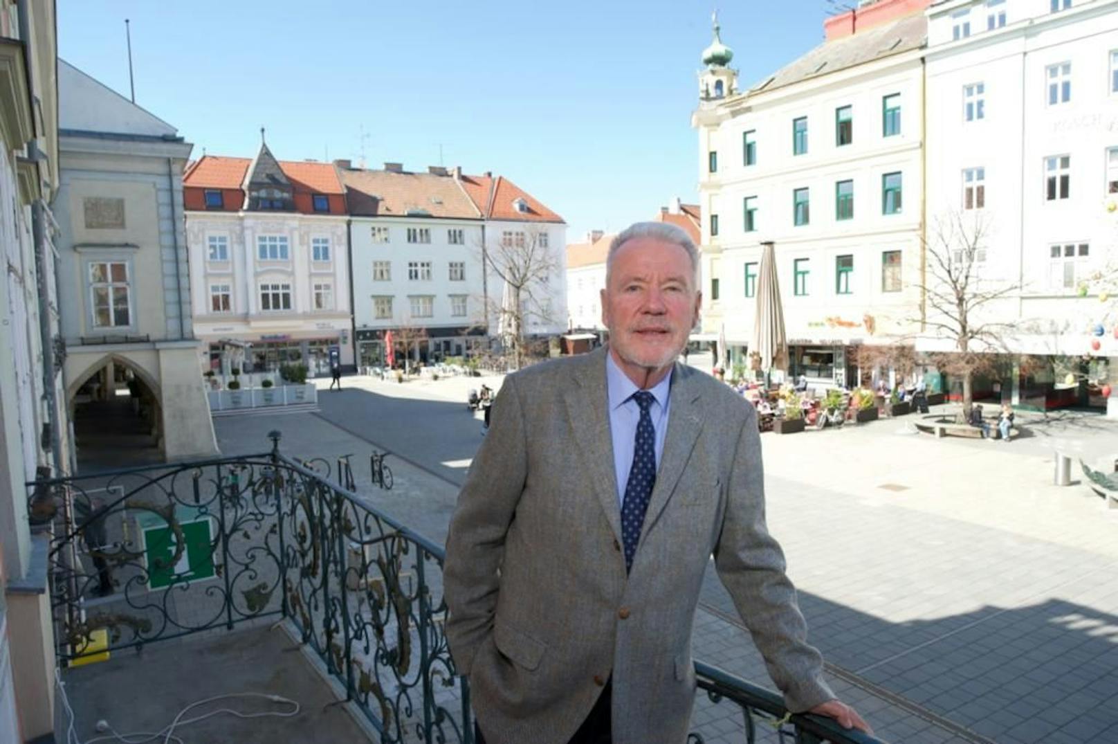 VPNÖ-Klubchef und Neustadts Bürgermeister Klaus Schneeberger