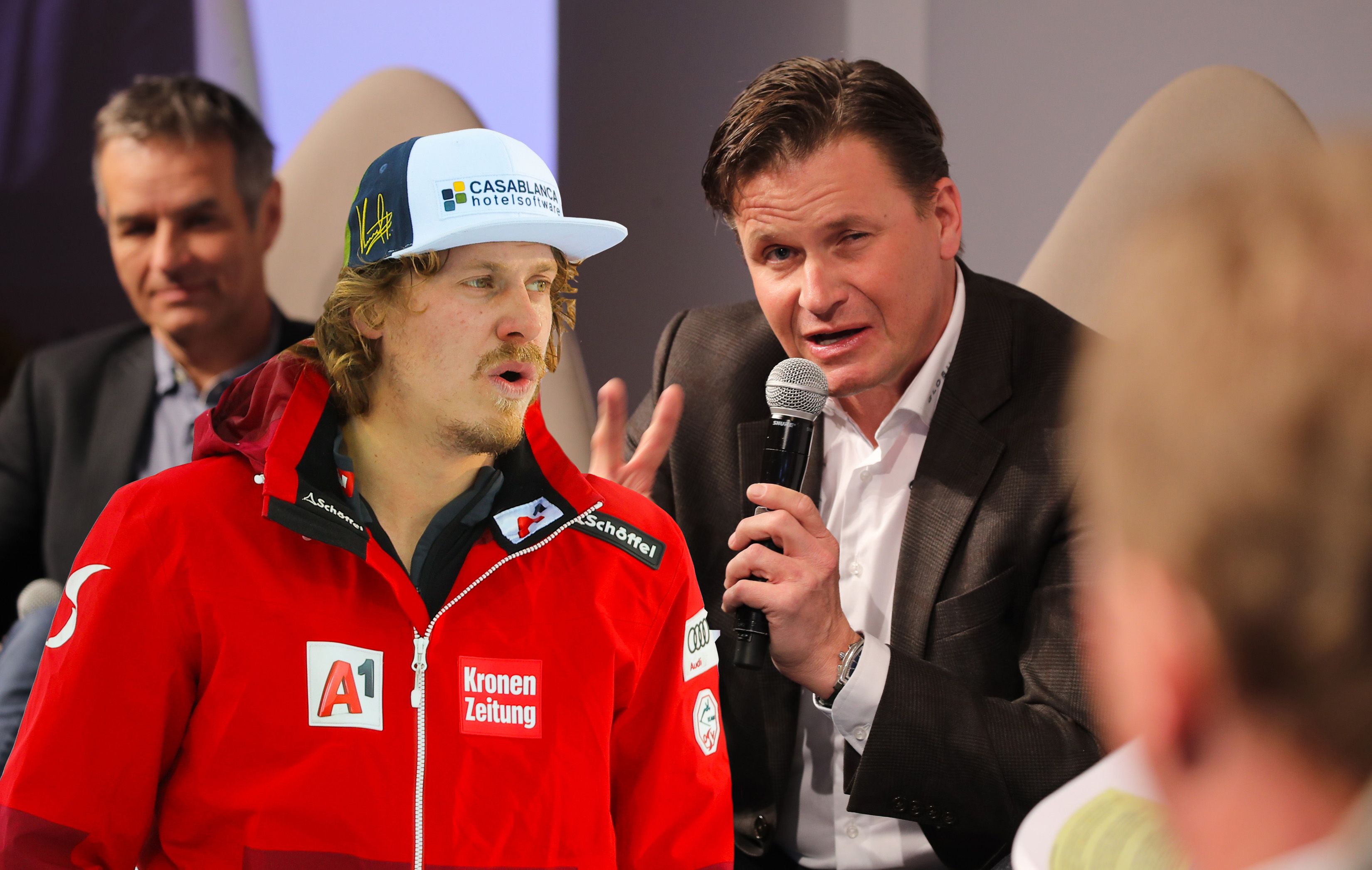 Urs Lehmann (r.) kündigt eine Schweizer Dominanz an.