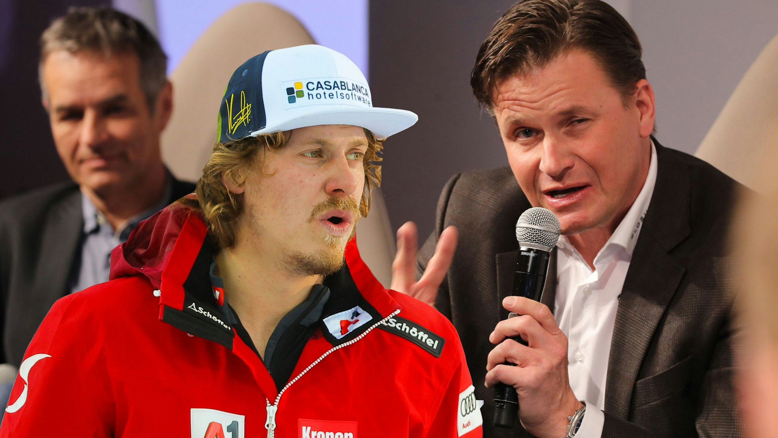 Urs Lehmann (r.) kündigt eine Schweizer Dominanz an.