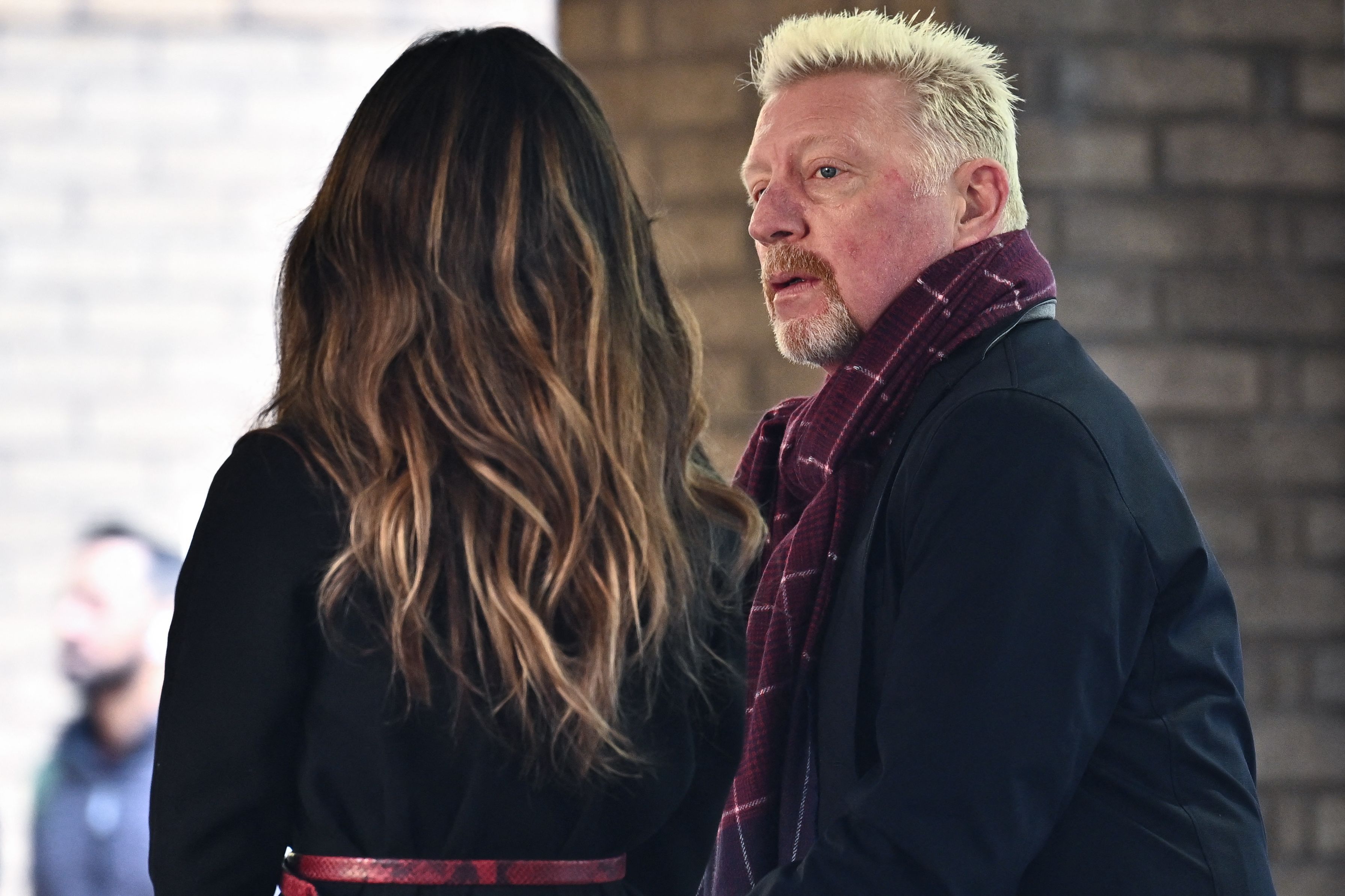 Boris Becker und seine Freundin.