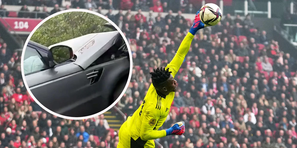 Andre Onana ist auf dem Weg zum Nationalteam in einen schweren Unfall verwickelt.