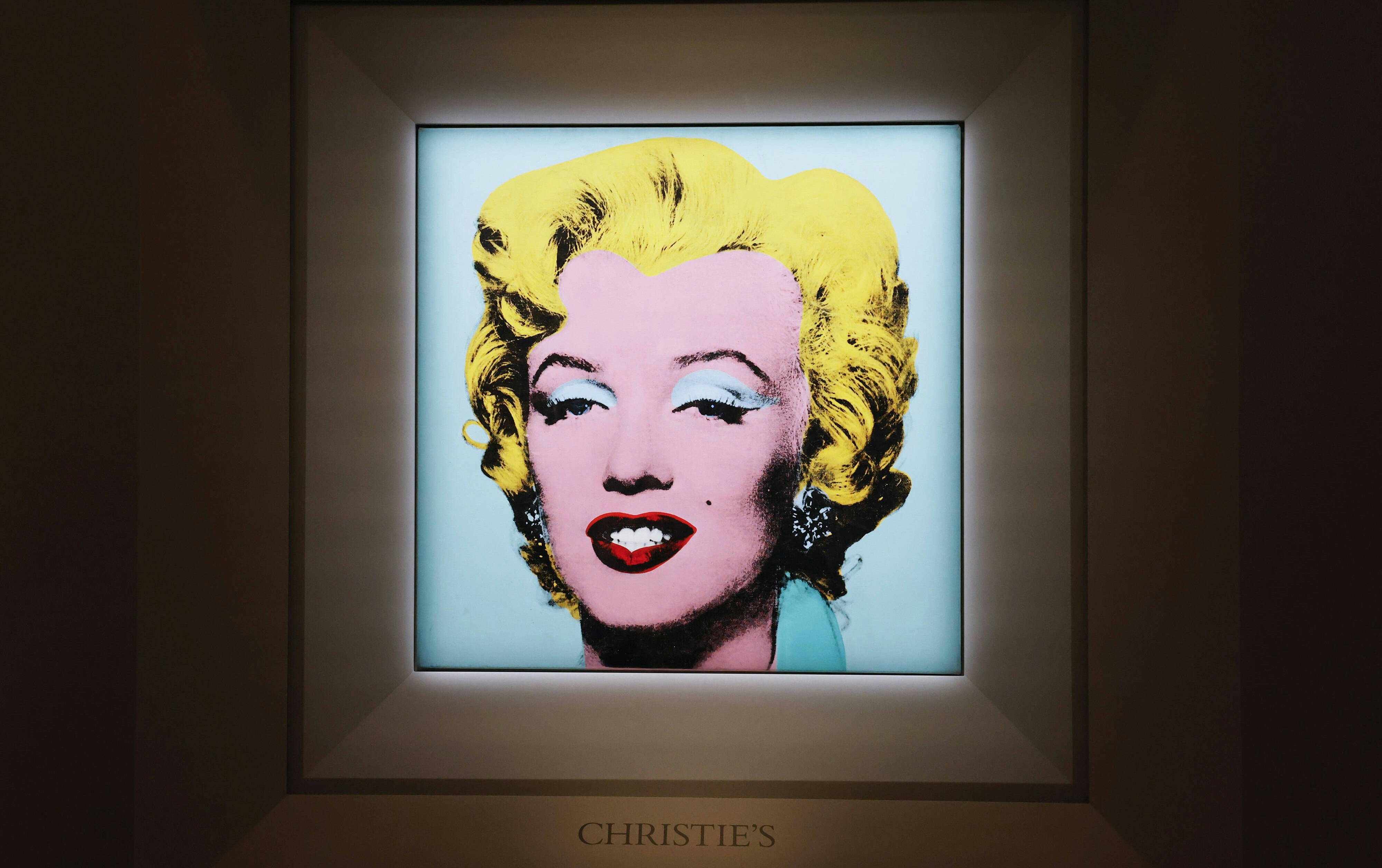 "Shot Sage Blue Marilyn"