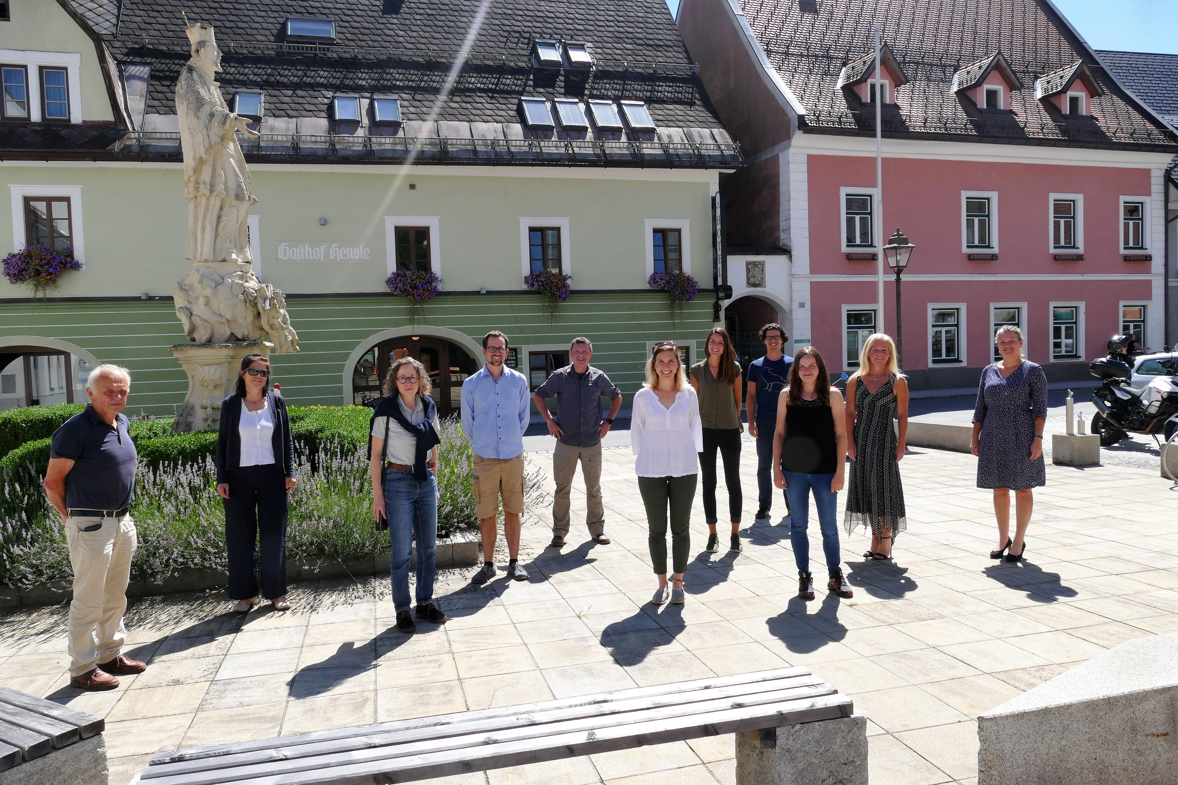Projekt Eisenwurzen Gruppenfoto