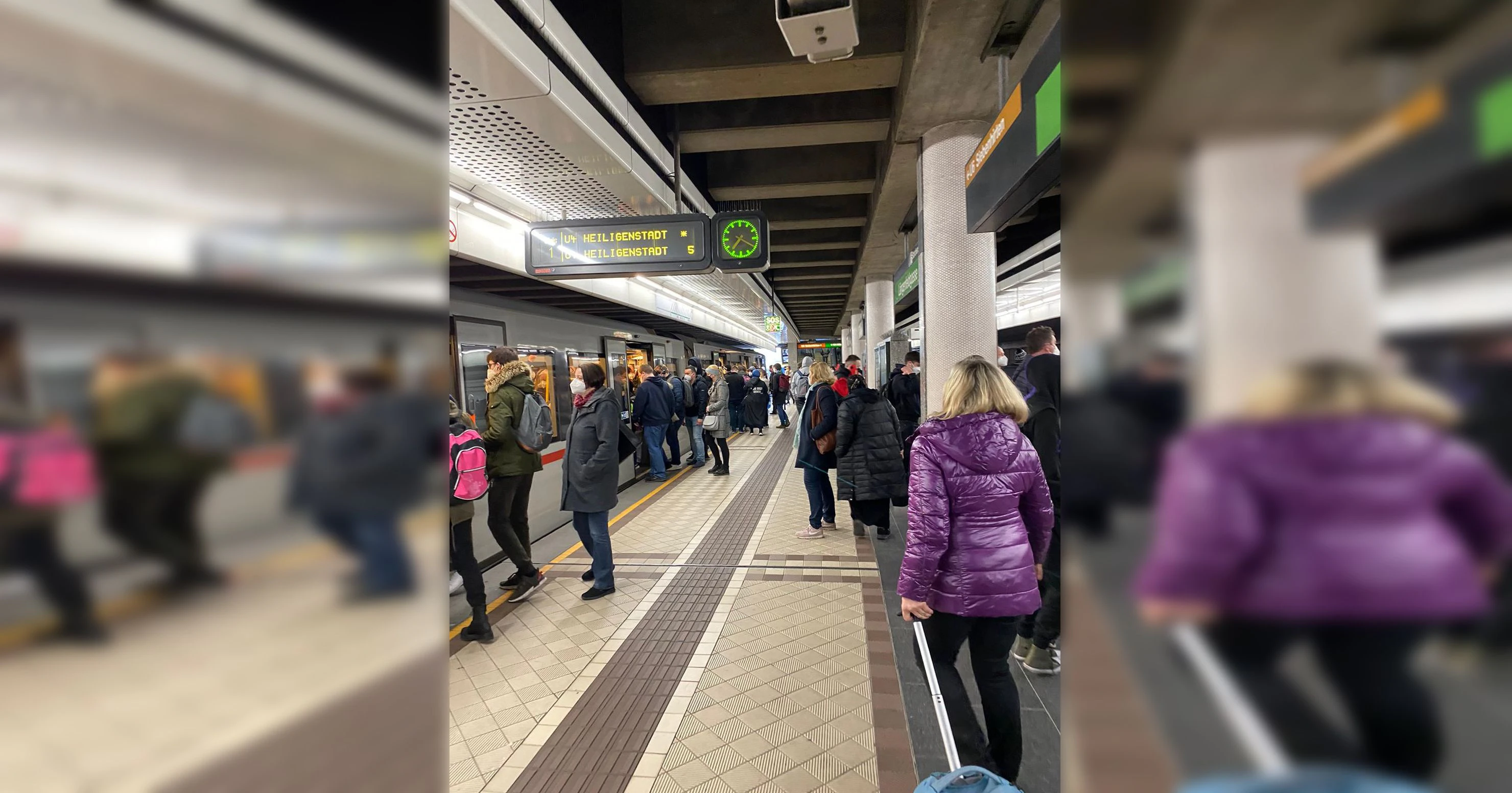 U-Bahn-Durchsage zauberte Wienern ein Lächeln ins Gesicht: "Bitte nicht einsteigen, der Zug ist im Arsch."