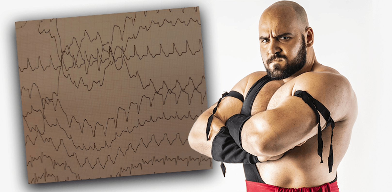 Wrestling-Star Sultanov zeigt "<em>Heute</em>" sein extremes EKG
