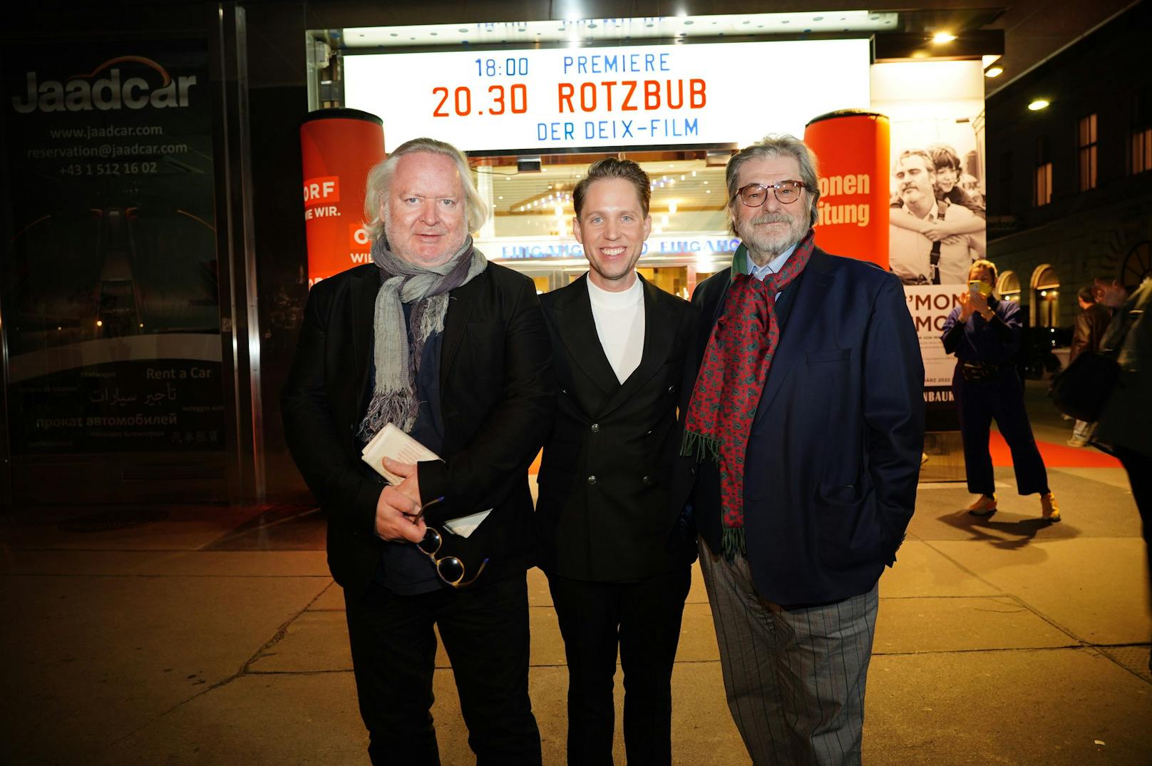 Gregor Seberg, Markus Freistätter und Erwin  Steinhauer