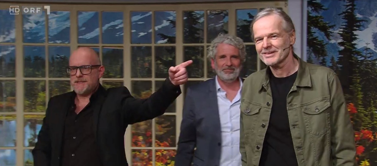 Heute.at - Grissemann zu Star-Autor: Schaust verwahrlost aus